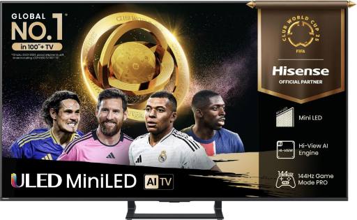 [29129] Hisense 75E8Q 75'' 4K Smart QLED MINI LED 144hz TV