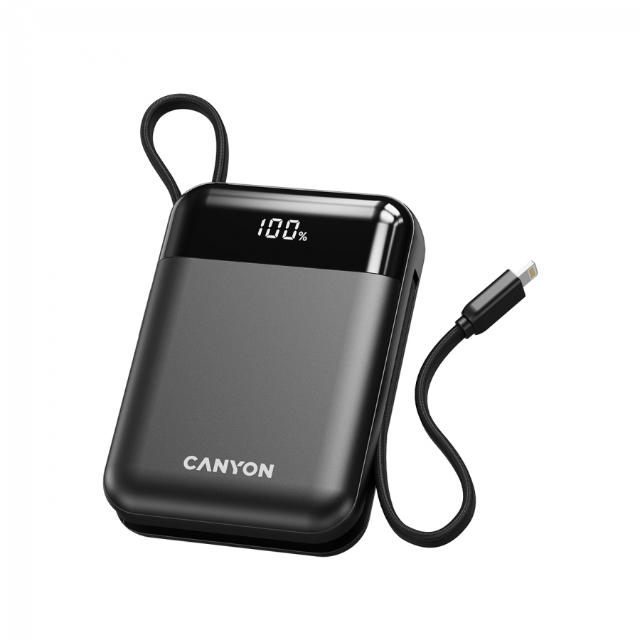 [CNS-CPB104B] CANYON power bank OnPower 104 10000mAh Black