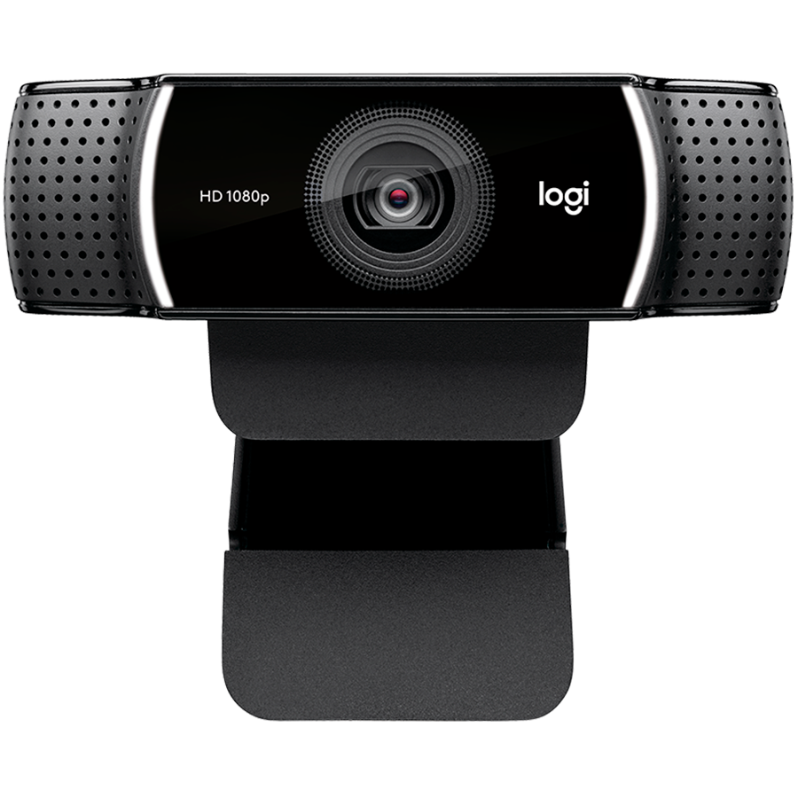 [960-001088] LOGITECH C922 Pro Stream Webcam - Tripod - BLACK - USB