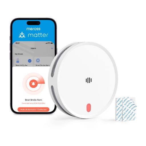 [29098] Meross HomeKit Smart Smoke Alarm (Matter) MA151