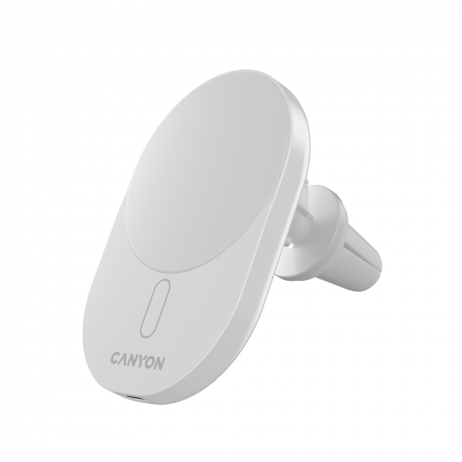 [CNS-CCH105W] CANYON car charger OnGrip 105 15W Qi2 Wireless White