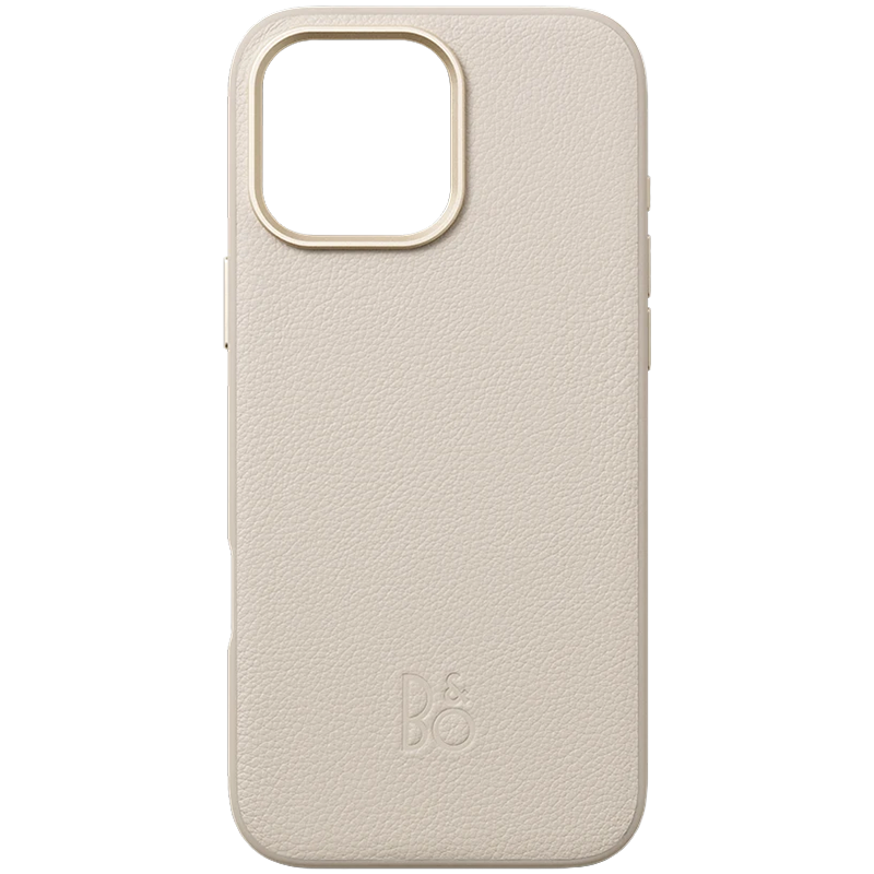 iPhone 16 Pro Leather Case Hourglass Sand