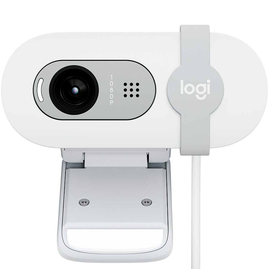 [960-001617] LOGITECH Brio 100 Full HD Webcam - OFF-WHITE - USB