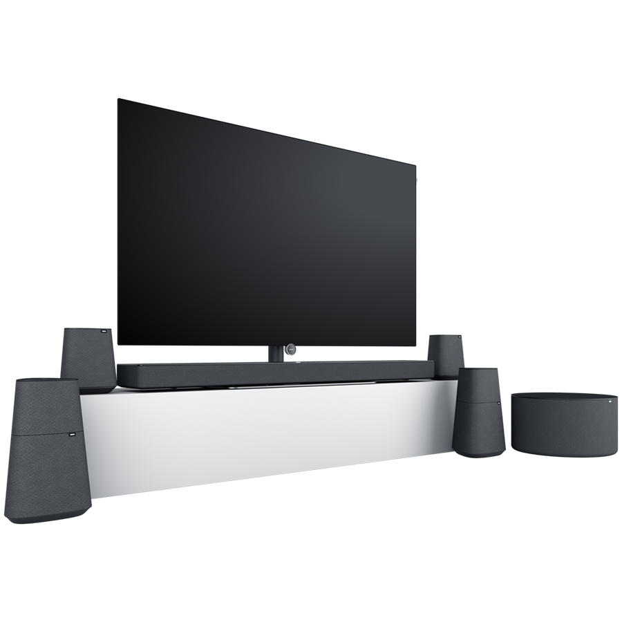 [63610D10] Loewe home.cinema set 531(Set of Bar5 & Sub 5, 2x Klang Mr3, 2x Klang Mr1)