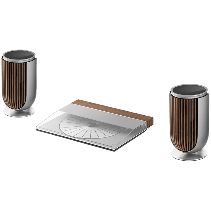Beogram 3000c EU Recreated, Grey Aluminium/Walnut