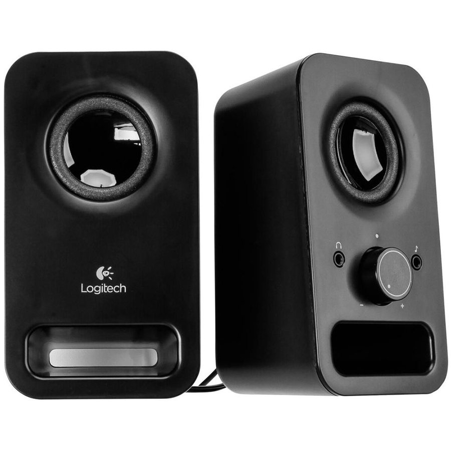 [980-000814] LOGITECH Z150 Stereo Speakers - MIDNIGHT BLACK - 3.5 MM