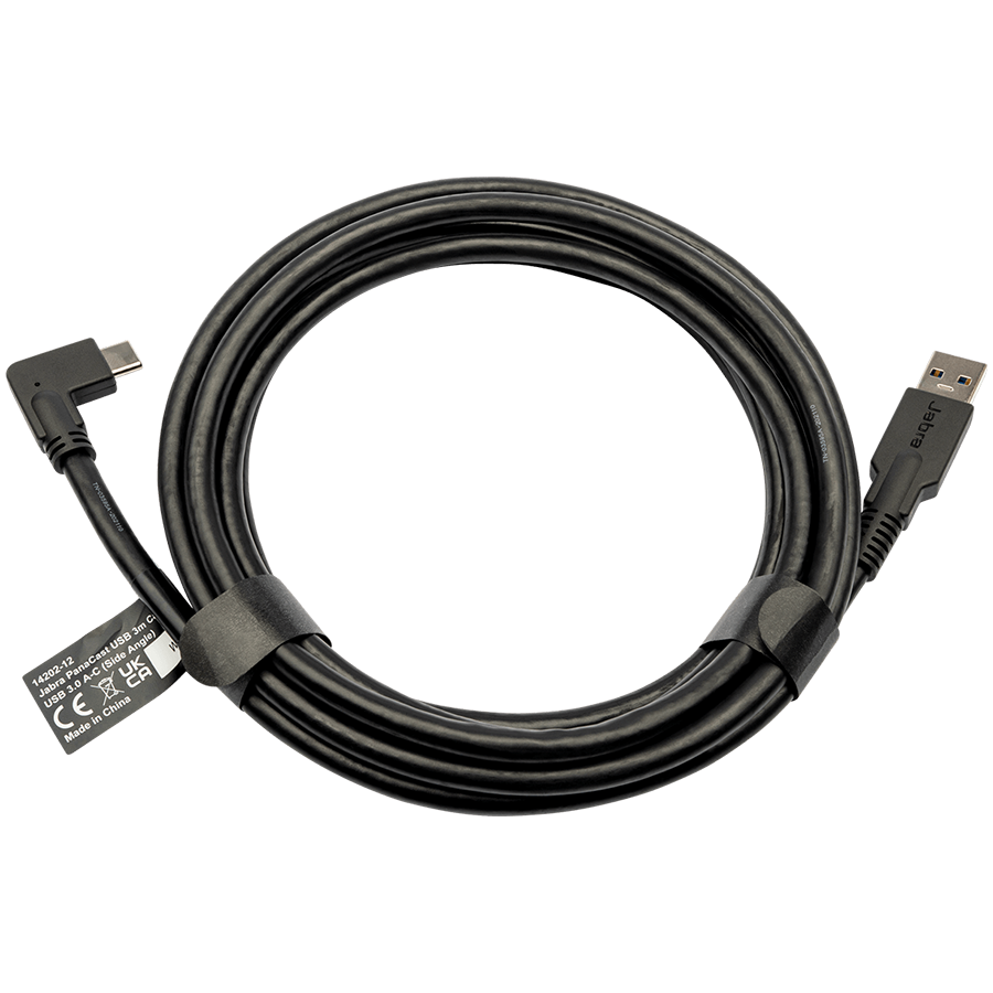 JABRA PanaCast USB-C Cable, USB 3.1 C-C (Side Angle), 1.8m