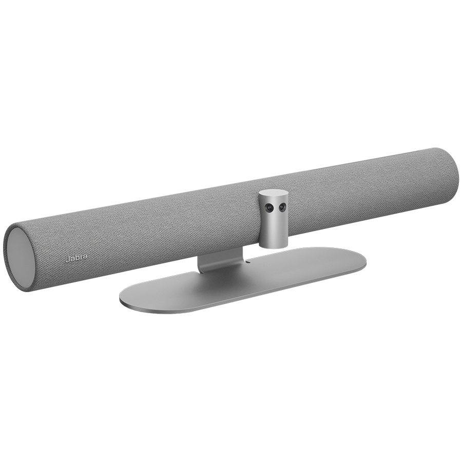 JABRA PanaCast 50 UK, Grey; 180° Field of View, Real-time Whiteboard Streaming, Plug-and-play, Optimized for all leading UC platforms, including Microsoft Teams,Zoom,Google Meet, Safety Capacity and Room Usage Insights+Virtual Director intelligently