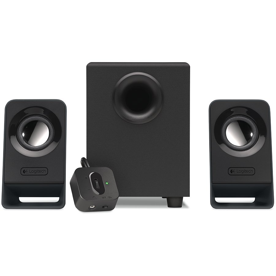 [980-000943] LOGITECH Z213 Speaker System 2.1 - BLACK - 3.5 MM - UK