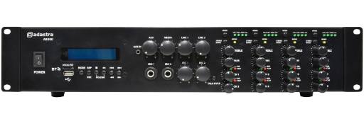 [28997] Adastra A8300 8x300W Rack Mount Amplifier BT/USB/FM 953.483UK