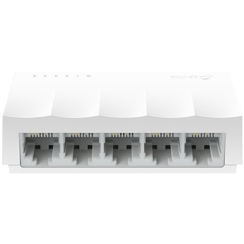[LS1005] TP-Link LiteWave 5-Port 10/100Mbps Desktop Switch, 5 10/100Mbps RJ45 Ports, Desktop Plastic Case, Green Ethernet technology