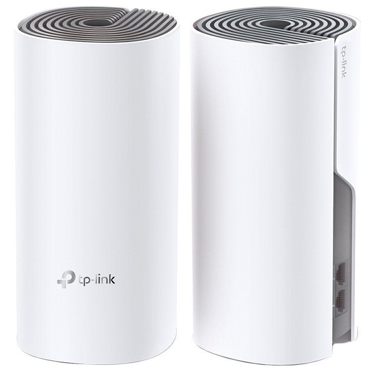 [DECO M4(2-PACK)] AC1200 Whole-Home Mesh Wi-Fi System, Qualcomm CPU, 867Mbps at 5GHz+300Mbps at 2.4GHz, 2 Gigabit Ports, 2 internal antennas, MU-MIMO, Beamforming, Parental Controls, Quality of Service, Reporting, Access Point Mode, IPv6 Ready, Assisted Setup, Deco Ap