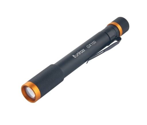 [28953] Uniross GX100 Penlight IPX4 Waterproof Torch 280 lumens 90m Beam (Incl 2xAA)