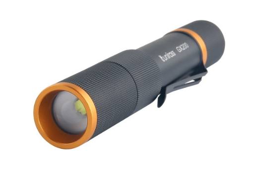 [28954] Uniross GX200 USB Rechargeable Torch IP44 Waterproof Aluminium 300 lumens 135m Beam