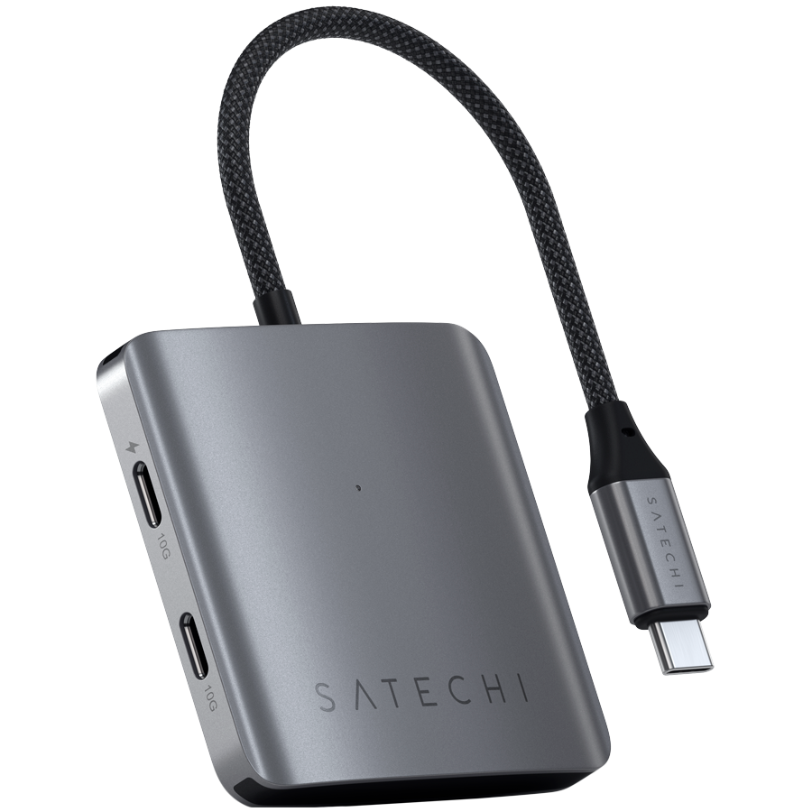 SATECHI 4-Port USB-C Hub with PD