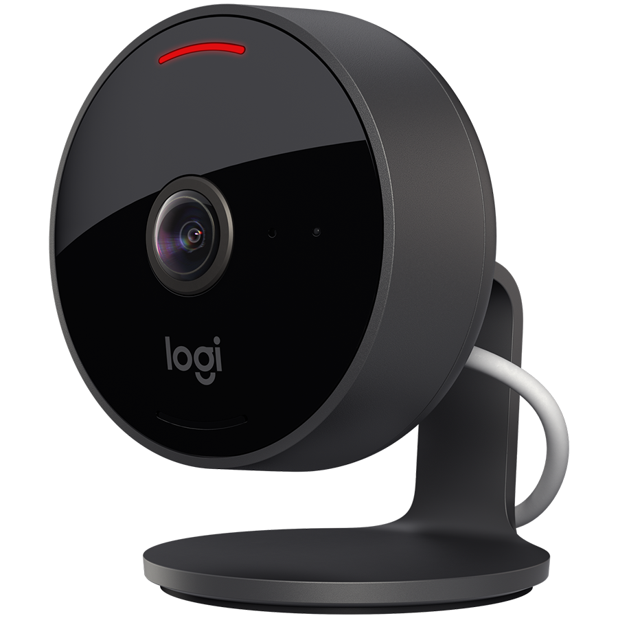 LOGITECH Circle View Camera - GRAPHITE - WIFI - PLUGC - EMEA - WIRED