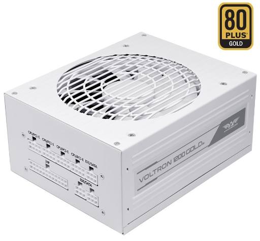 [28941] Armaggeddon Gaming PSU 1200W Modular & Certified 80+ VOLTRON GOLD 1200 White