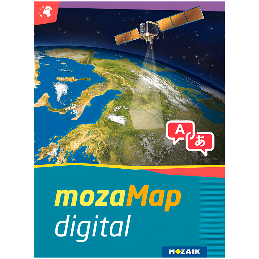 [MS-4095D] Multilingual Geographical Digital Atlas - Upper Primary. 1year, 1device. 127 maps.