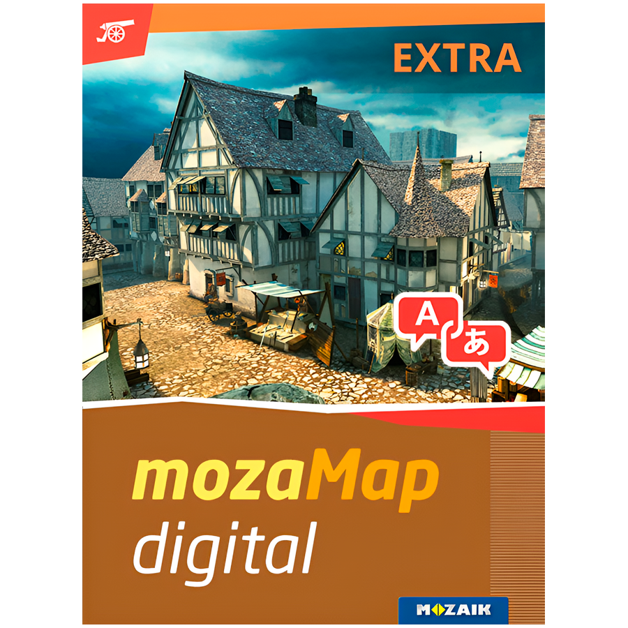 [MS-4098D] Multilingual Historical Atlas - Extra edition. 1year, 1device. 150 maps.