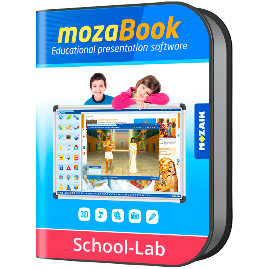 [MS-1Y] mozaBook SCHOOL-LAB - one chosen language / one device / 1 Year