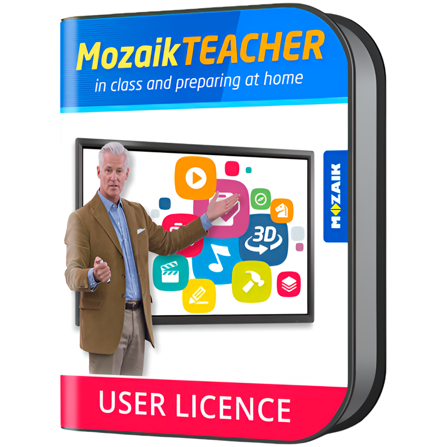 [PT-1Y] Mozaik TEACHER license for all platform, for one teacher, 1 year