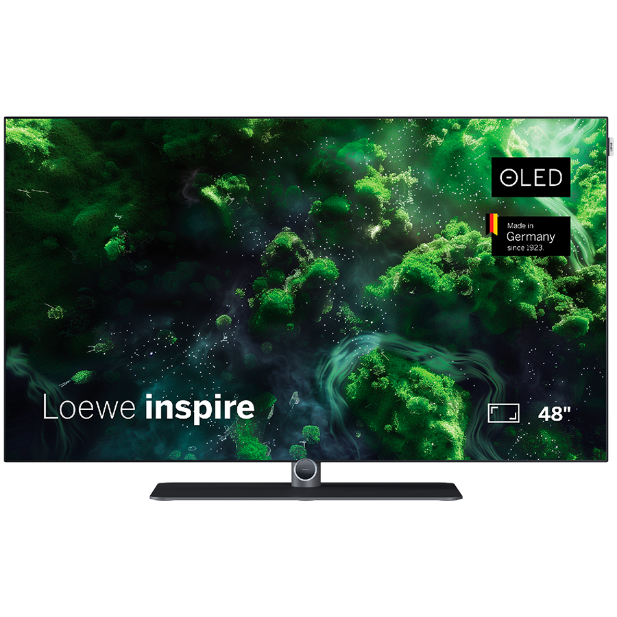 LOEWE TV 48'' Inspire dr+, 4K Ultra, OLED HDR, 1TB HDD, Integrated soundbar 60 W, 120 Hz
