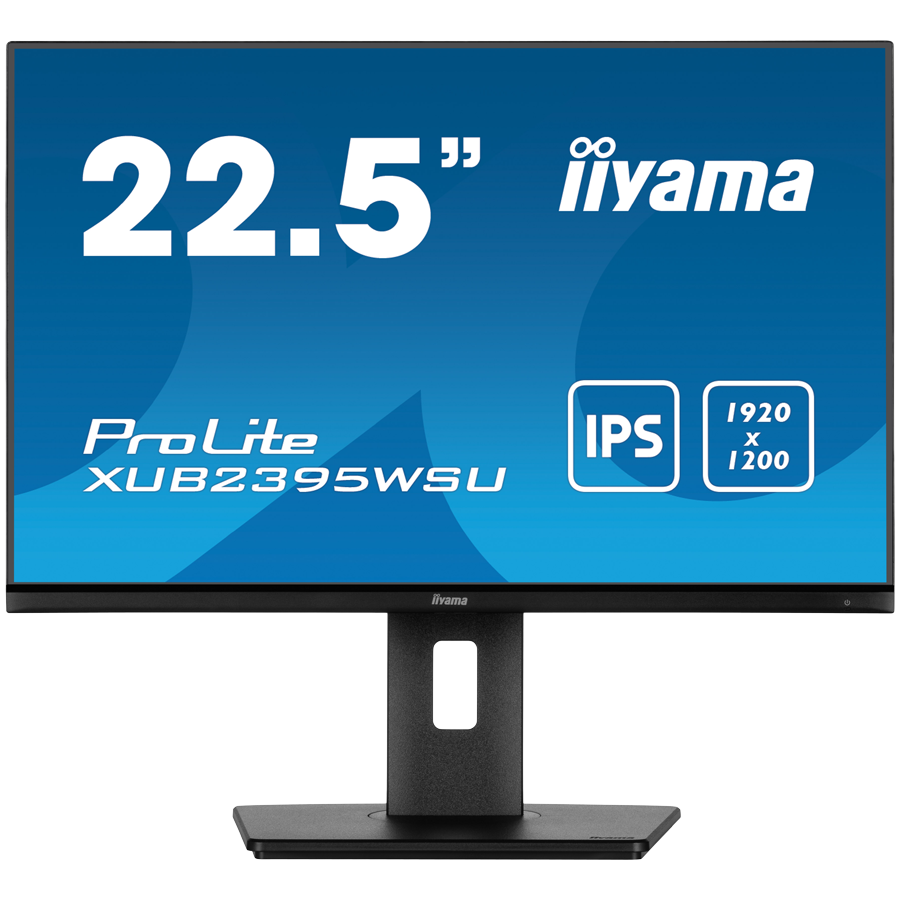 [XUB2395WSU-B5] IIYAMA Monitor LED XUB2395WSU-B5 22.5" IPS 1920x1200 16:10 250cd 1000:1 4ms VGA HDMI DP USB Hub height