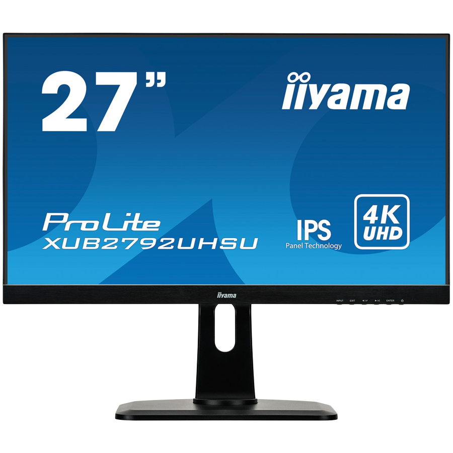 [XUB2792UHSU-B6] IIYAMA Prolite XUB2792UHSU-B6 Business Monitor - 68.5 cm (27'') - IPS, 3840x2160, 60Hz