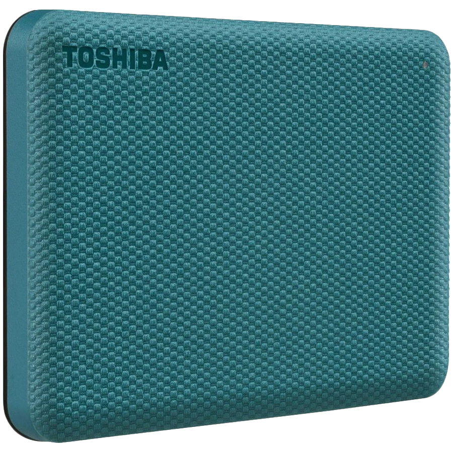 HDD Extern TOSHIBA CANVIO Advance 4TB - 2.5", USB 3.2 Gen1 (5Gbit/s), Backup and Security software, Textured Green, 217.5g