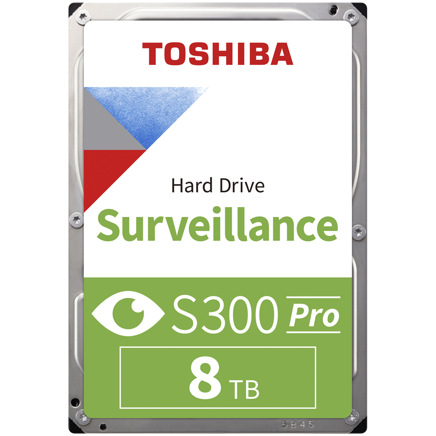 [HDWT380UZSVA] TOSHIBA S300 8TB 3.5-inch 7200 rpm Surveillance Hard Drive
