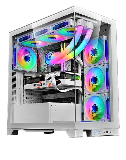 [28914] Armaggeddon Gaming Case E-ATX AQUARON XTREME White
