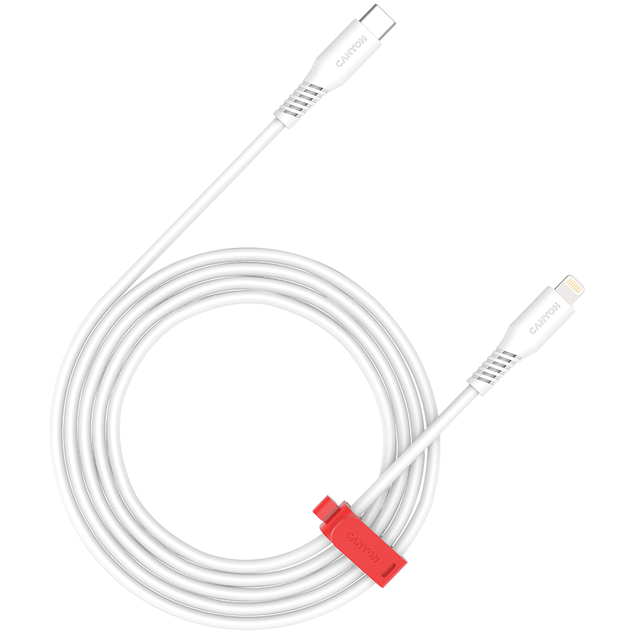 [CNS-CLN30SC20W] CANYON cable CLN30SC C-L 30W 2m White