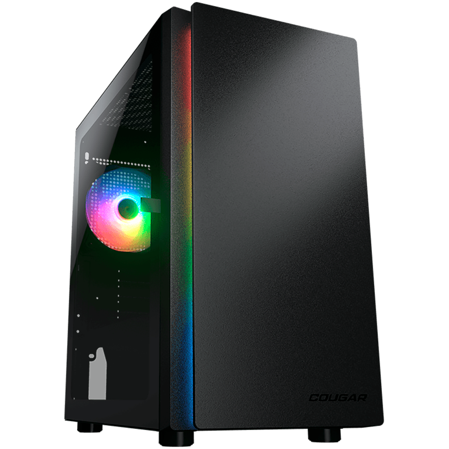 Cougar PURITY RGB PC Case - Mini Tower, Black