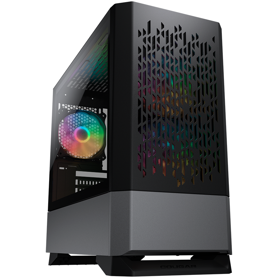 Cougar MG140 Air RGB PC Case - Mini Tower, Black
