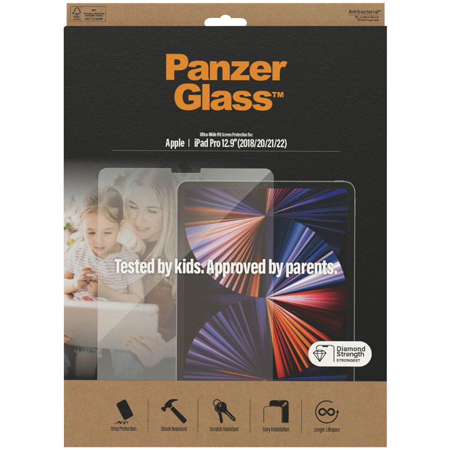 PanzerGlass® Apple iPad Pro 12.9″ (2018 | 2020 | 2021 | 2022 ) | Screen Protector Glass
