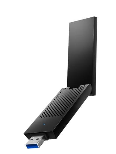 [28871] Cudy Wireless Adapter USB-A Wi-Fi 6e AX5400 Tri-Band High Gain WU5400