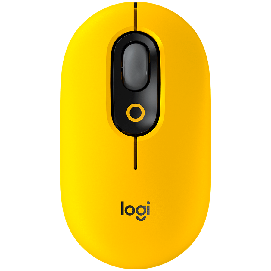 Logitech Pop Bluetooth Mouse - Blast-yellow
