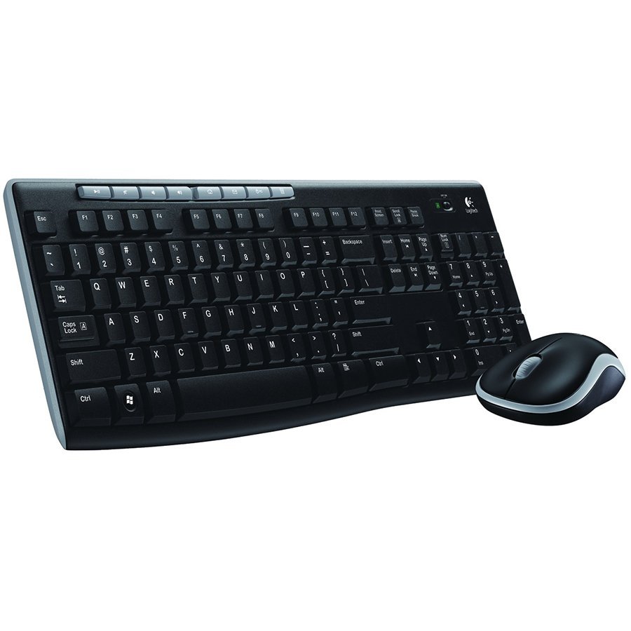 Logitech MK270 Wireless Combo - Black - French