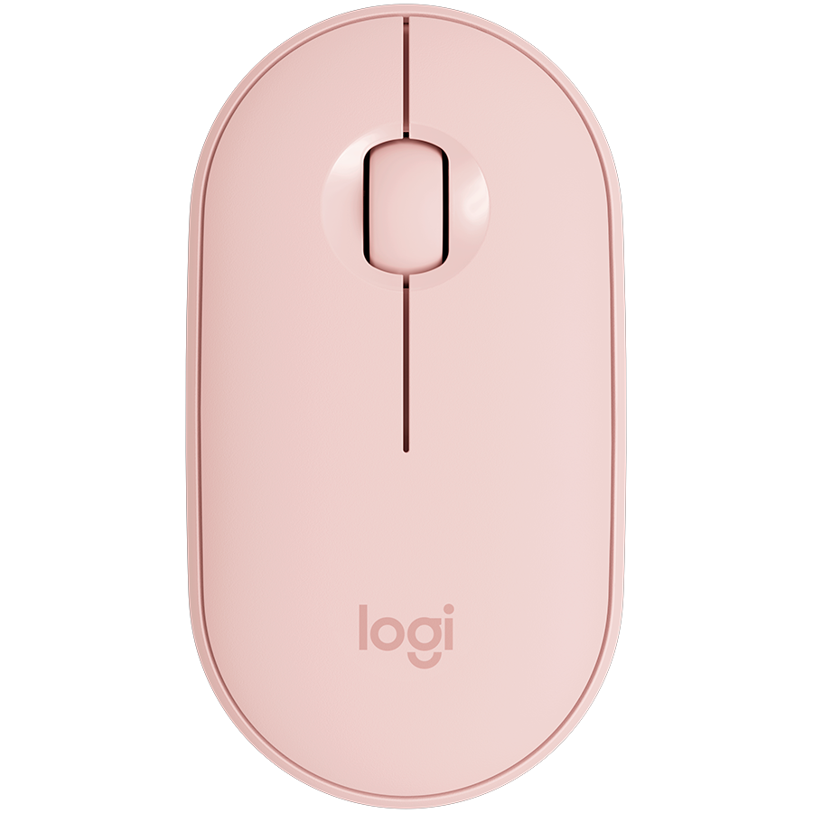 [910-005717] Logitech M350 Pebble Bluetooth Mouse - Rose