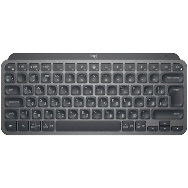 [920-010495] Logitech MX Keys Mini Bluetooth Illuminated Keyboard - Graphite - UK