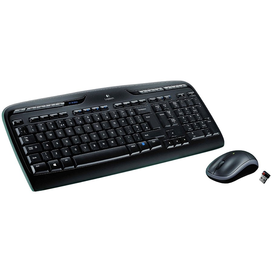 [920-003993] Logitech MK330 Wireless Combo - Black - Hungarian