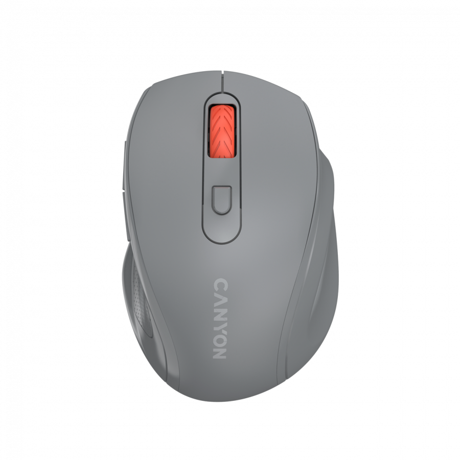 [CNE-CMSW20DG] Canyon 6 buttons wireless 2.4Ghz mouse - Dark Gray