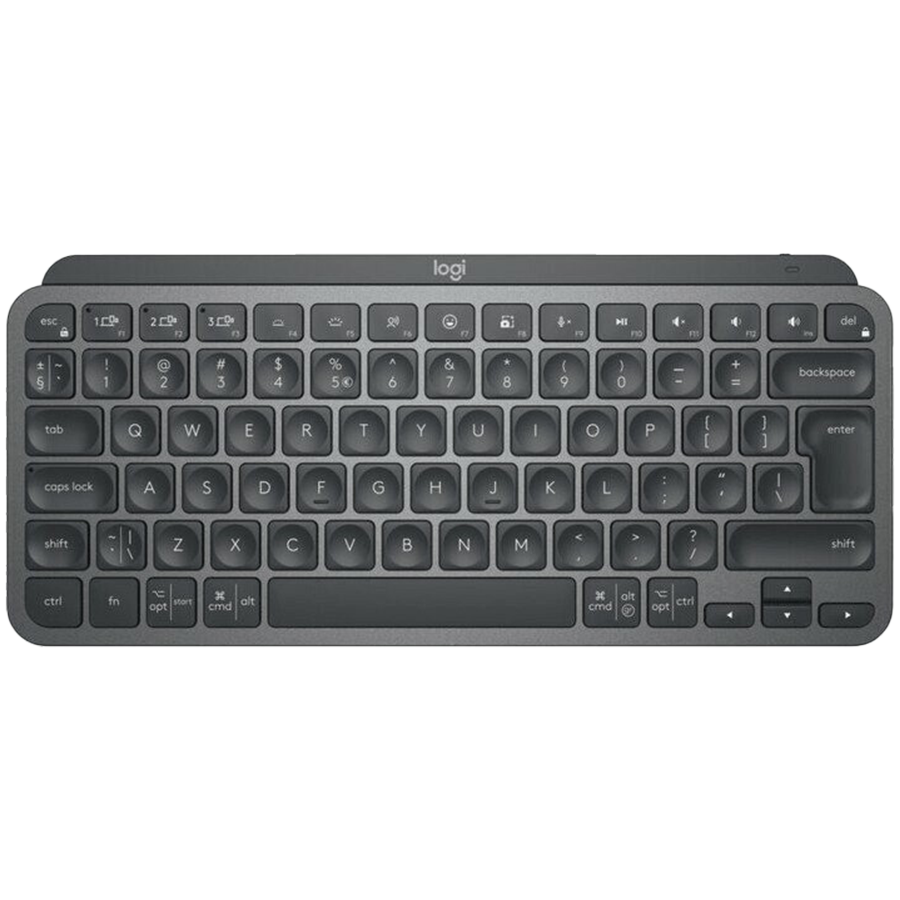 [920-010525] Logitech MX Keys Mini For MAC Bluetooth Illuminated Keyboard - Pale Grey - UK
