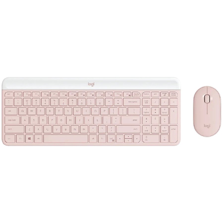 [920-011322] Logitech MK470 Slim Wireless Combo - Rose - US Int'l