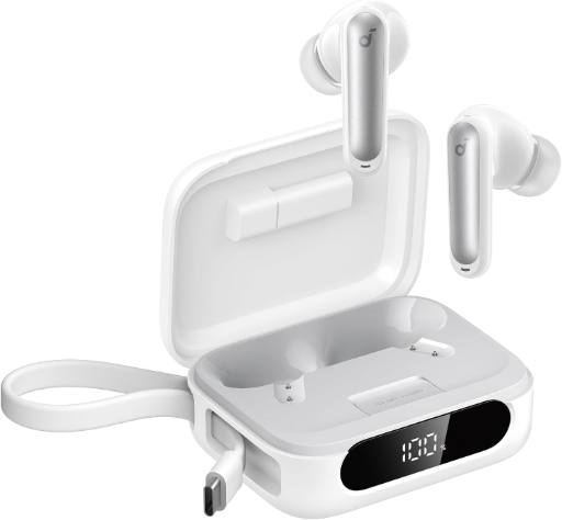 [28849] Anker Soundcore P41i T Earbuds with Portable Phone Charger (Built-in) White