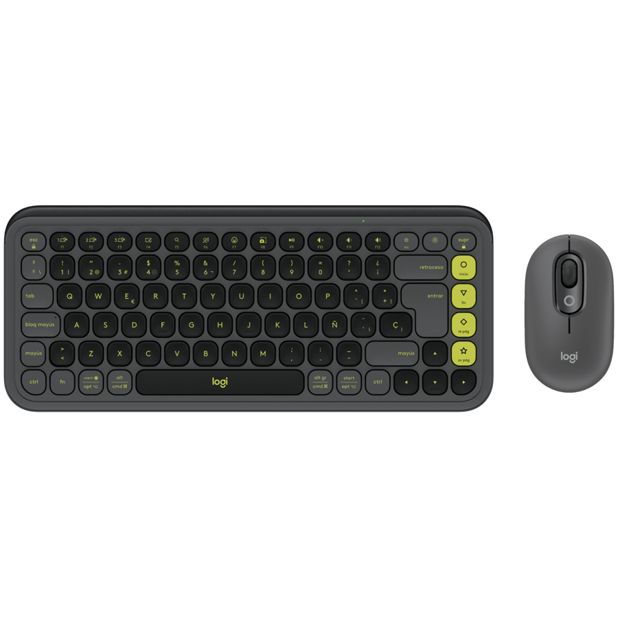 [920-013156] Logitech Pop Icon Combo - Graphite - Ukr - BT