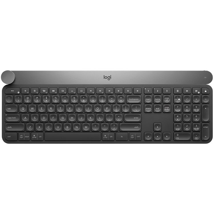 Logitech Craft Bluetooth Keyboard with input dial - Graphite - US Int'l