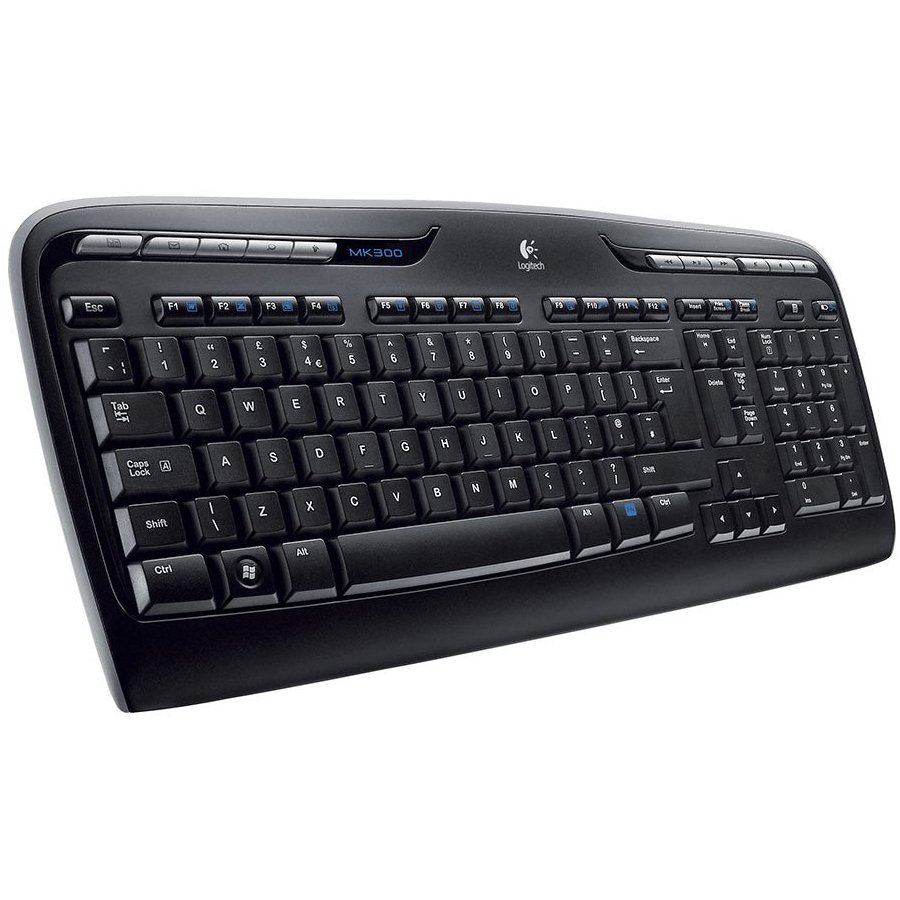 Logitech MK330 Wireless Combo - Black - French