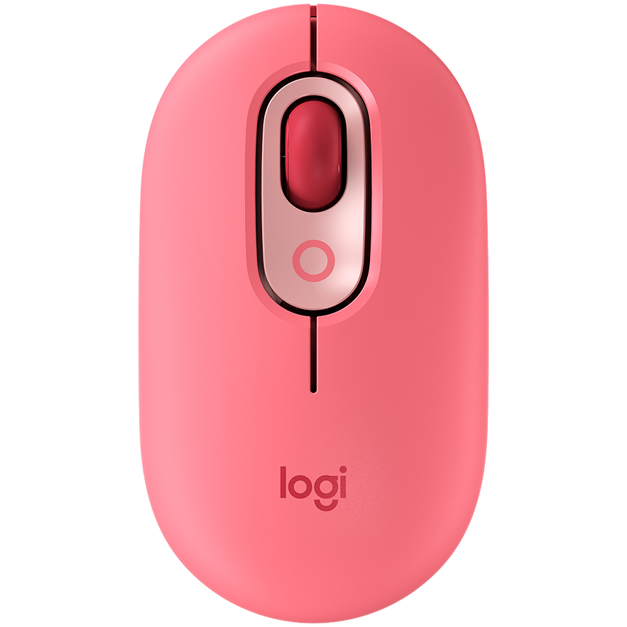 [910-007413] Logitech Pop Mouse with emoji - Rose - BT