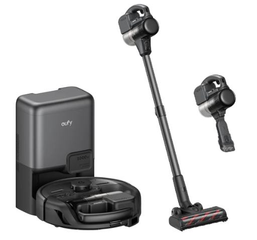 Anker Eufy RoboVac E20 3-in-1 Robot Vacuum Cleaner With Self Emptying Station + Stick + Handheld